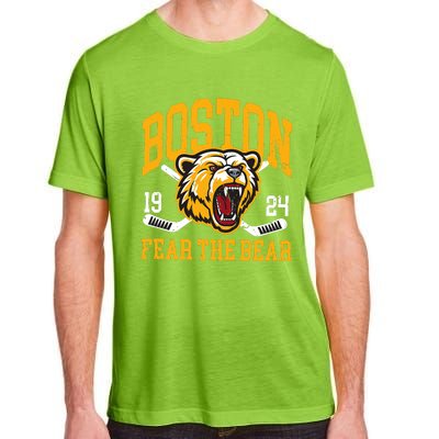 Boston Ice Hockey Fear The Bear Adult ChromaSoft Performance T-Shirt