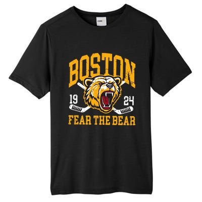 Boston Ice Hockey Fear The Bear Tall Fusion ChromaSoft Performance T-Shirt