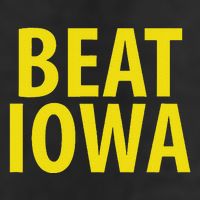 Beat Iowa House Divided State Of Ia 11oz C Handle Ceramic Mug