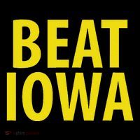 Beat Iowa House Divided State Of Ia Flatbill Hat