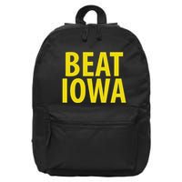 Beat Iowa House Divided State Of Ia 16 in Basic Backpack