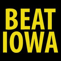 Beat Iowa House Divided State Of Ia 16 in Basic Backpack