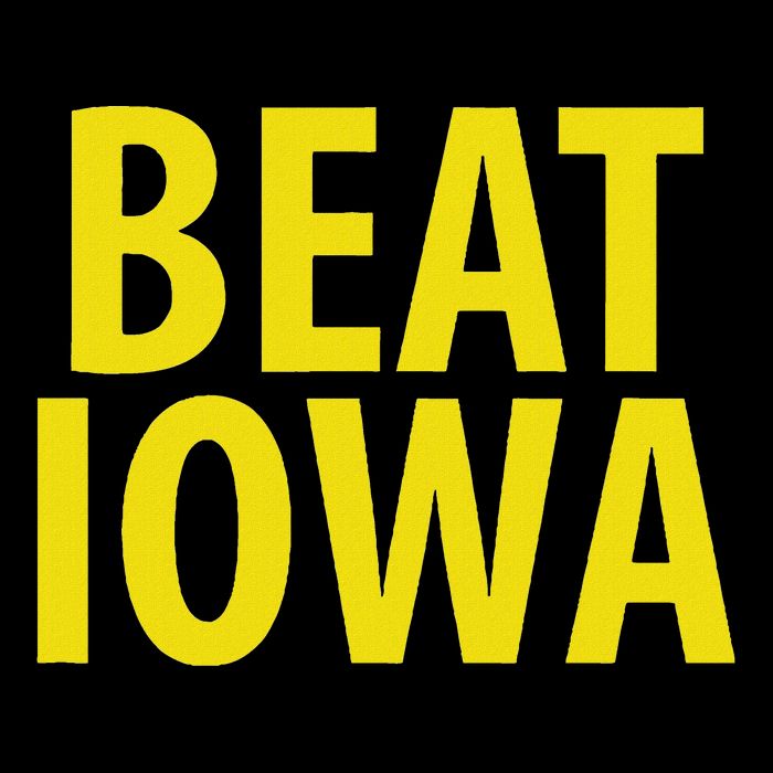 Beat Iowa House Divided State Of Ia 16 in Basic Backpack