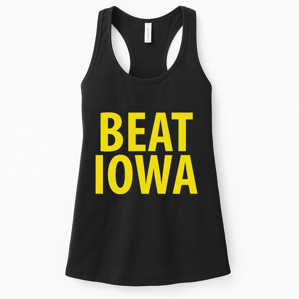 Beat Iowa House Divided State Of Ia Womens Tank Top