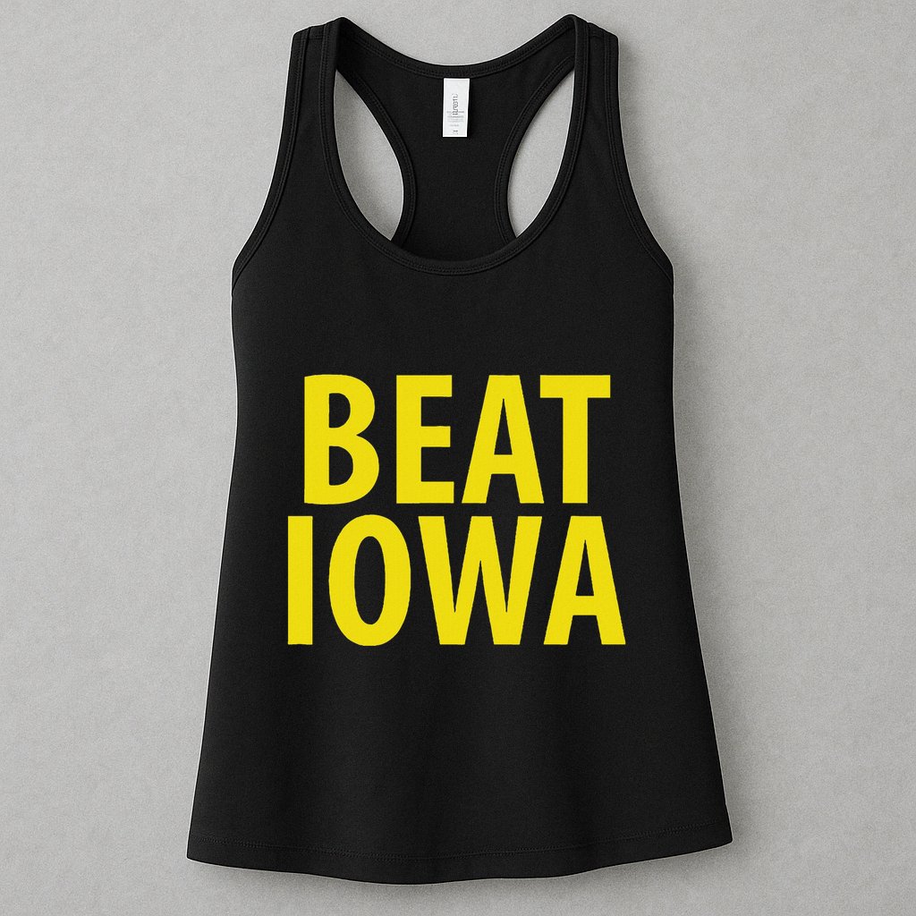 Beat Iowa House Divided State Of Ia Womens Tank Top