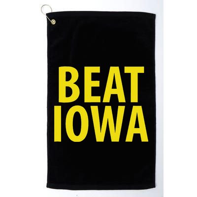 Beat Iowa House Divided State Of Ia Golf Towel