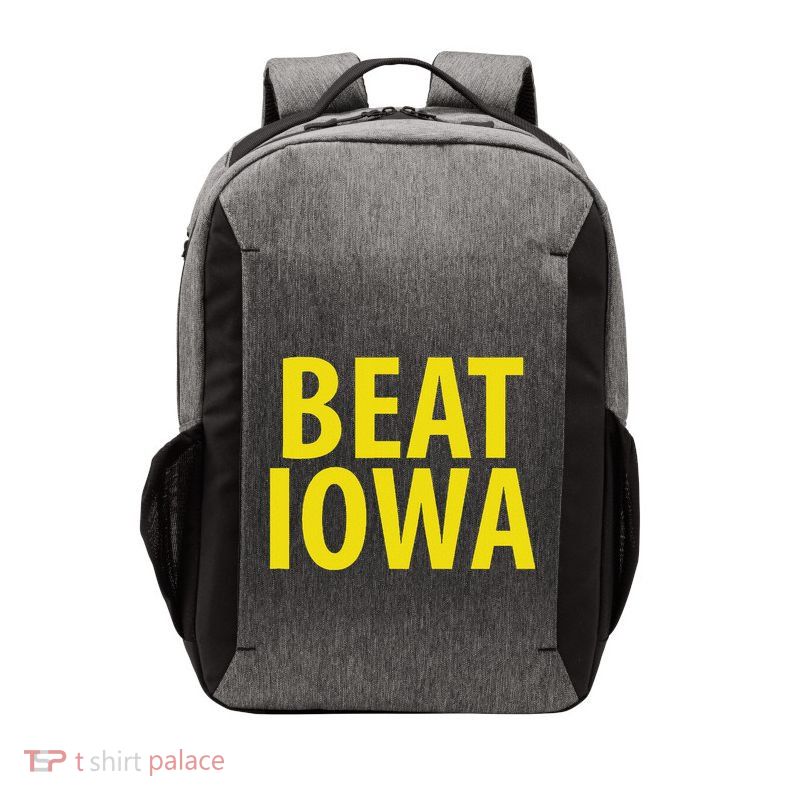 Beat Iowa House Divided State Of Ia Vector Backpack