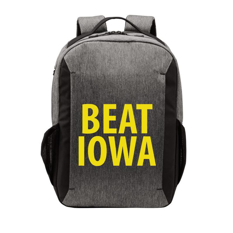 Beat Iowa House Divided State Of Ia Vector Backpack