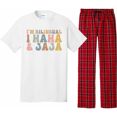 Bilingual I Haha And Jaja Sarcastic Spanish Teacher Pajama Set