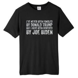 But I Have Been Screwed By Joe Biden Tall Fusion ChromaSoft Performance T-Shirt