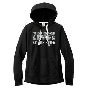 But I Have Been Screwed By Joe Biden Women's Fleece Hoodie