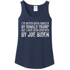 But I Have Been Screwed By Joe Biden Ladies Essential Tank