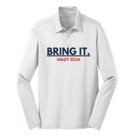 Bring It Haley 2024 Silk Touch Performance Long Sleeve Polo