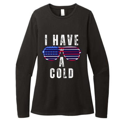 Biden I Have Cold 2024 Election Presidential Debate Womens CVC Long Sleeve Shirt