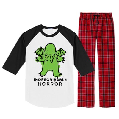 Beetlemoses Indescribable Horror Raglan Sleeve Pajama Set