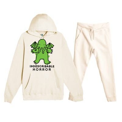 Beetlemoses Indescribable Horror Premium Hooded Sweatsuit Set