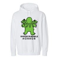 Beetlemoses Indescribable Horror Garment-Dyed Fleece Hoodie