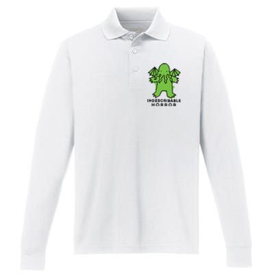 Beetlemoses Indescribable Horror Performance Long Sleeve Polo