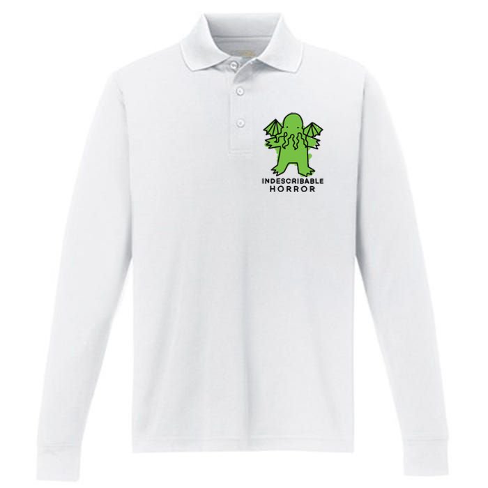 Beetlemoses Indescribable Horror Performance Long Sleeve Polo