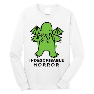 Beetlemoses Indescribable Horror Long Sleeve Shirt