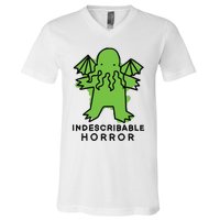 Beetlemoses Indescribable Horror V-Neck T-Shirt