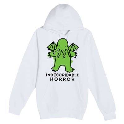 Beetlemoses Indescribable Horror Premium Pullover Hoodie