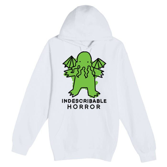 Beetlemoses Indescribable Horror Premium Pullover Hoodie