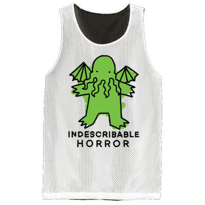 Beetlemoses Indescribable Horror Mesh Reversible Basketball Jersey Tank