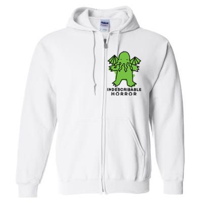 Beetlemoses Indescribable Horror Full Zip Hoodie