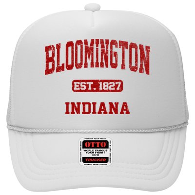 Bloomington Indiana IN Vintage State Athletic Style Hat
