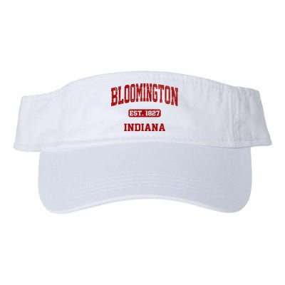 Bloomington Indiana IN Vintage State Athletic Style Visor
