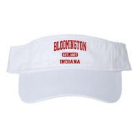 Bloomington Indiana IN Vintage State Athletic Style Visor