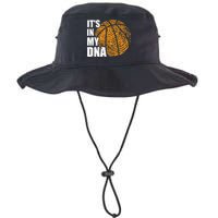 Basketball Its In My DNA Fingerprint Funny Basketball Bucket Hat