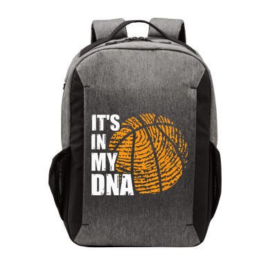 Basketball Its In My DNA Fingerprint Funny Basketball Vector Backpack
