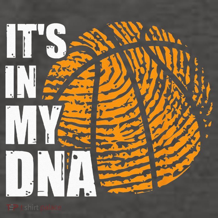 Basketball Its In My DNA Fingerprint Funny Basketball Vector Backpack