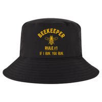 Beekeeper If I Run You Run Save The Bees Climate Change Cool Comfort Performance Bucket Hat