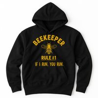 Beekeeper If I Run You Run Save The Bees Climate Change Hoodie