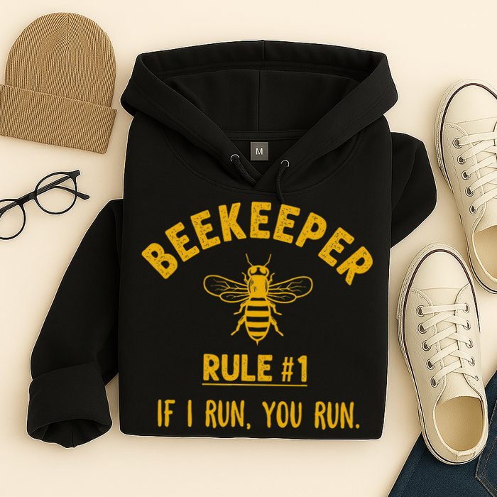 Beekeeper If I Run You Run Save The Bees Climate Change Hoodie