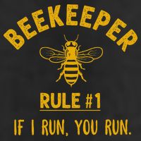 Beekeeper If I Run You Run Save The Bees Climate Change Knit Cap Winter Beanie