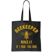 Beekeeper If I Run You Run Save The Bees Climate Change Bag