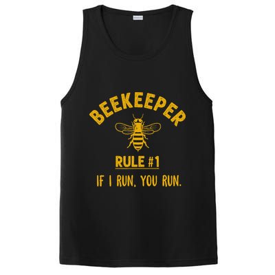Beekeeper If I Run You Run Save The Bees Climate Change PosiCharge Competitor Tank