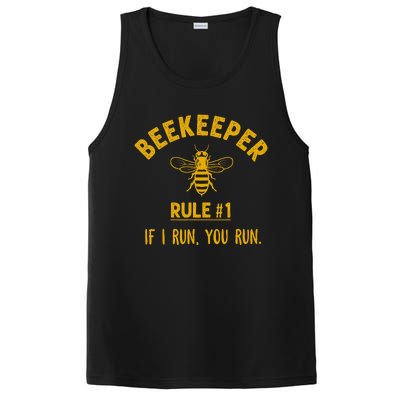 Beekeeper If I Run You Run Save The Bees Climate Change PosiCharge Competitor Tank