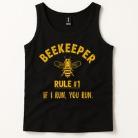 Beekeeper If I Run You Run Save The Bees Climate Change Tank Top