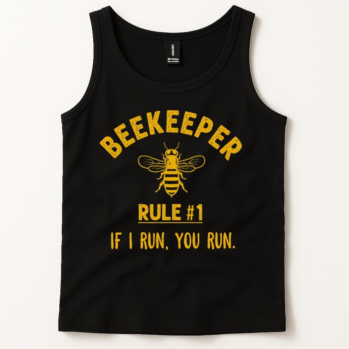 Beekeeper If I Run You Run Save The Bees Climate Change Tank Top
