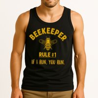 Beekeeper If I Run You Run Save The Bees Climate Change Tank Top