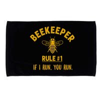 Beekeeper If I Run You Run Save The Bees Climate Change Microfiber Hand Towel