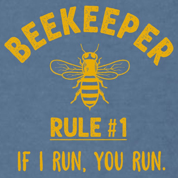 Beekeeper If I Run You Run Save The Bees Climate Change Garment-Dyed Sweatshirt