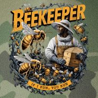 Beekeeper If I Run You Run Apiculture Bee Keeper Beekeeping Bee Lovers Honeybees Legacy Tie Dye Trucker Hat