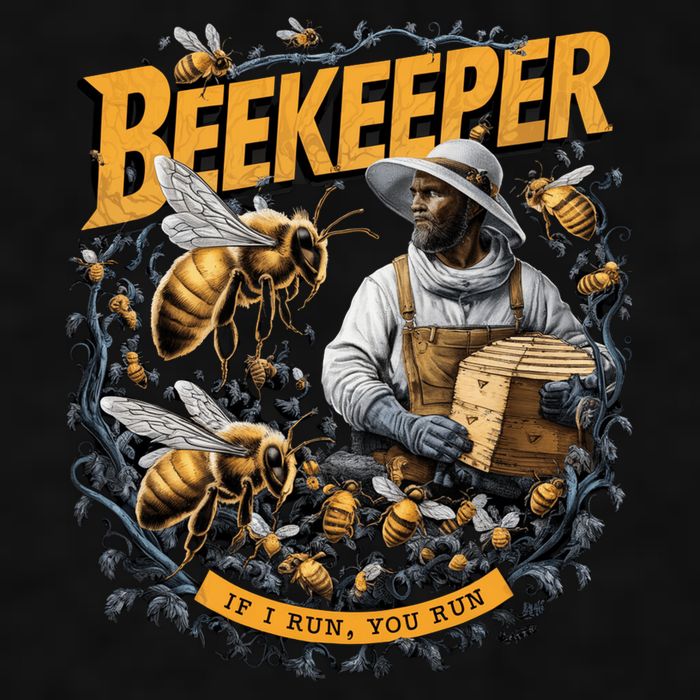 Beekeeper If I Run You Run Apiculture Bee Keeper Beekeeping Bee Lovers Honeybees Ladies PosiCharge Tri-Blend Wicking Tank
