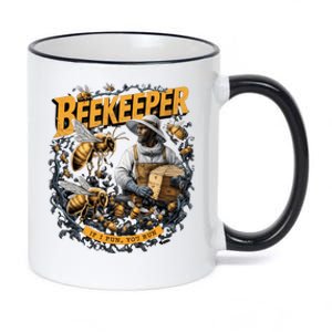 Beekeeper If I Run You Run Apiculture Bee Keeper Beekeeping Bee Lovers Honeybees 11oz Black Color Changing Mug